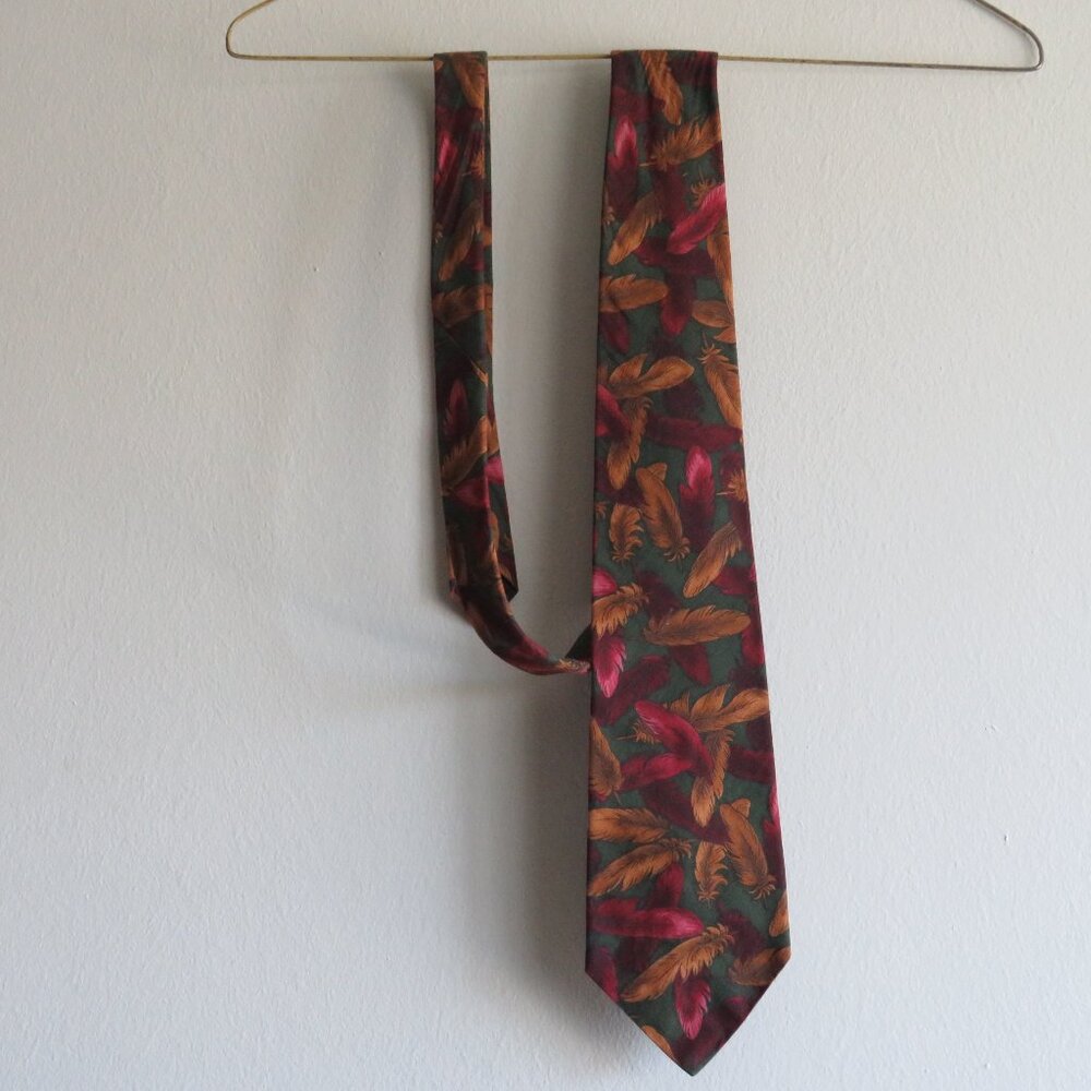 Rohde Royce Feather Motif Men’s Tie